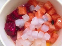 西瓜西米露-芒青柠·鲜果甜品茶(双中店)