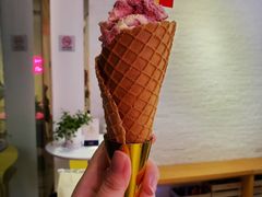 蜂雪颂香草味红莓冰淇淋-Glacio Dessert Chef
