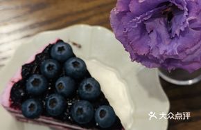 Blueberry Chocolate Cream Cake