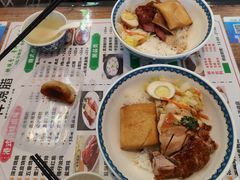 烧鹅油鸡双拼饭-永祥烧腊餐厅(虹口店)