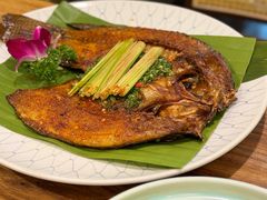 香茅草烤罗非鱼-紫滇源云南生态菜(丹凤街店)