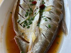 清蒸白鱼-丫丫蟹庄·苏式园林农家乐·阳澄湖大闸蟹(阳澄湖莲花岛店)