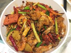 冒菜香辣虾-满得意茶餐厅·顺德家常菜·港式经典(大良店)