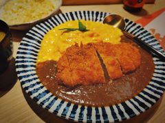 咖喱熔岩蛋猪排饭套餐-堂本家·二代目·炸猪排(Express东海店)