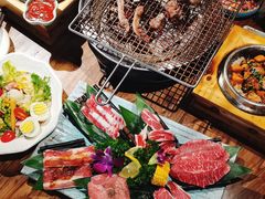 -明洞阿姨·韩式酱蟹烤肉·创意料理(三元桥店)