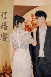 -桃子造型婚纱礼服(凤起广场店)