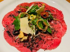 腌制生牛肉片配帕尔马芝士-牛排家(北京王府井澳门中心店)