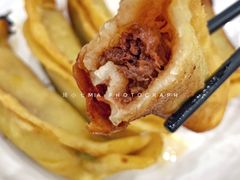 牛肉锅贴-草桥清真牛肉锅贴扁食店