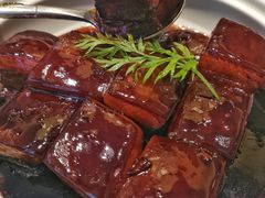 黄酒烧黑猪肉-悦融·京鲁菜·露台花园(安定门店)