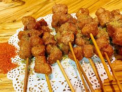 秘制羊肉串-圆满素食林饭店(河西店)