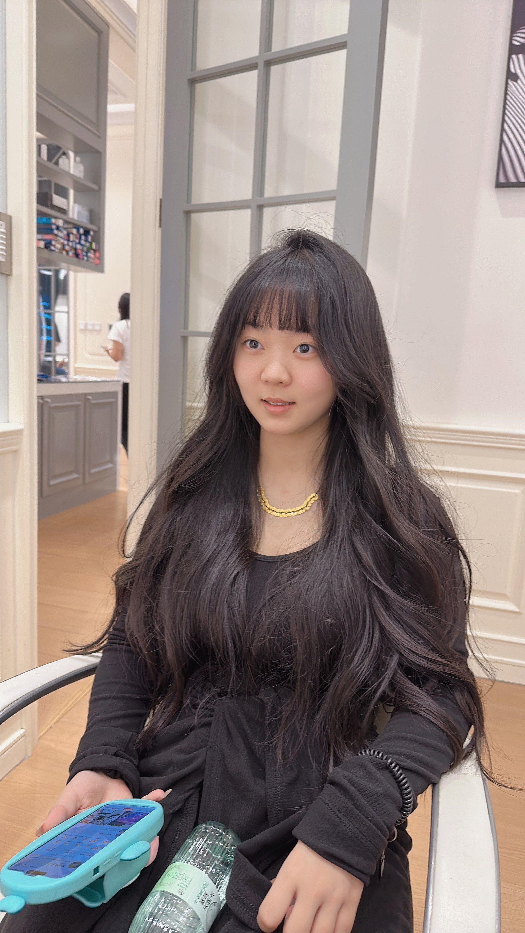 超长发水波纹大卷