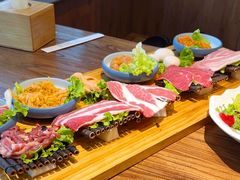 -明洞阿姨·韩式酱蟹烤肉·创意料理(三元桥店)