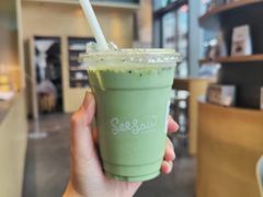 抹茶拿铁-Seesaw Coffee(苏州中心店)