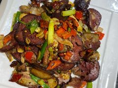 猪血丸子炒腊肉-春来和(汉城南路店)