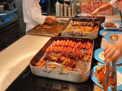 自助取餐区-帝企鹅自助餐厅•儿童岛•真企鹅(长隆企鹅酒店)