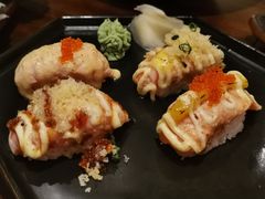 火炙三文鱼寿司四味-鸟鹏烧鸟居酒屋(龙岗万科店)