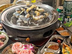 -围炉肉舍•炭烤活鳗•丹东海鲜烤肉(步行街店)