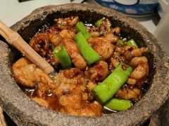 石锅杭椒牛蛙-桂满陇-西湖船宴(西单大悦城店)