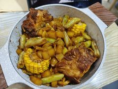 内蒙焖面-内蒙焖面大盆骨餐馆(山大路店)