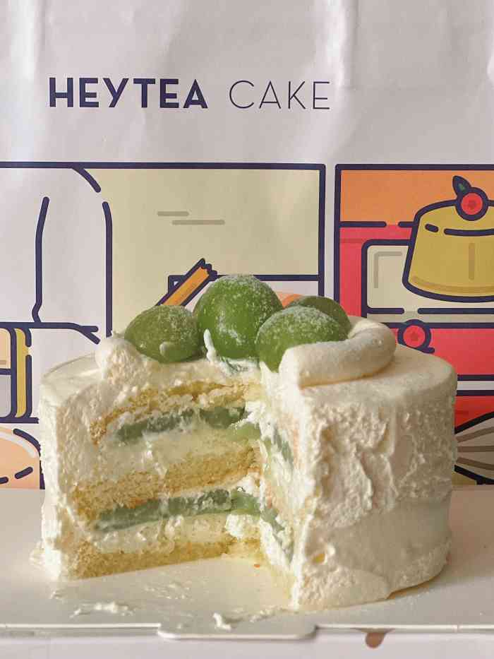 喜茶(天环广场一楼lab店)-"家里姐姐想吃喜茶的蛋糕很久了,有空就跑去