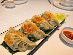 煎韭菜饺-品胜点心专家(万业大厦店)