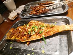 -老兰家传统烧烤炒菜泡馍(小南门店)