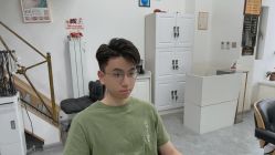 -ONE·男士国潮·美式渐变·理发馆·BARBER SHOP