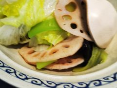 牛蛙+素菜-耍盆友·重庆江湖菜(百子湾店)