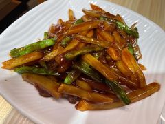 刀豆烧土豆-台北楚楚园馅饼粥(虹桥南丰城店)