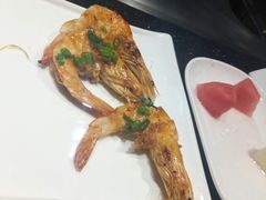 蒜香开背虾-法式利昂铁板烧主题餐厅(唐山爱琴海店)