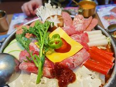 部队肥牛夹心年糕锅-兰正韩·韩国料理(春熙路店)
