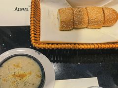 芝麻奶油餐前面包-西堤牛排(合肥之心城店)