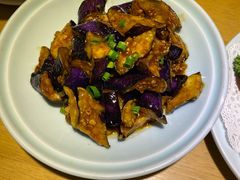炉火烤茄子-吕氏疙瘩汤·海鲜新鲁菜(凯德mall新都心店)