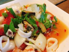 辣海鲜沙拉-Doo Dee Thai Food(Issan/Isaan/Esan)