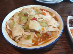 炒面片-沙力海美食城 西北特色菜 烤肉店(北门坡店)