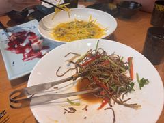 -海派美食·家宴海鲜青岛菜·石锅鲽鱼头(东方城店)