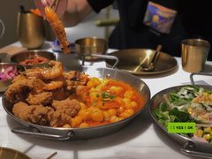 必点炸鸡翅配年糕-HOTISLAND海鸡岛·韩国料理(江南西店)