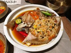 -草家酱蟹炭火烤肉店(珲春南路一店)