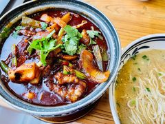 干锅牛蛙面-霸道川面馆(张江店)