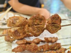烤羊腰子-欧提汗·新疆餐厅·清真(银都路店)