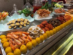 -广州万富希尔顿酒店-感趣自助餐厅·生蚝海鲜刺身