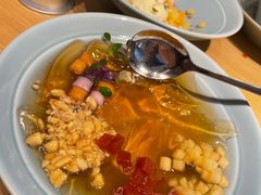 桃花坞冰粉桃胶-蜜桃餐厅·伴山(绿宝广场店)