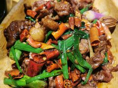 普洱小炒黑山羊-老滇山寨•云南特色菜•地方菜•民族风情歌舞表演(金碧店)