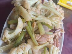 台山菜花炒鲜鱿-香江农家乐