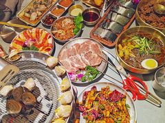 -围炉肉舍丹东海鲜烤肉·烤活鳗(步行街店)