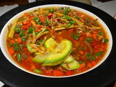 水煮肥肠-不相离盐帮菜(郎园店)