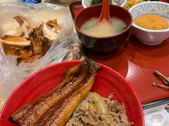 牛肉鳗鱼双拼丼-食其家·牛丼咖喱(太阳宫店)