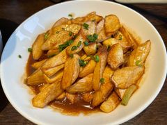 虾籽焖茭白-扬州狮子楼·非遗淮扬菜(总店)