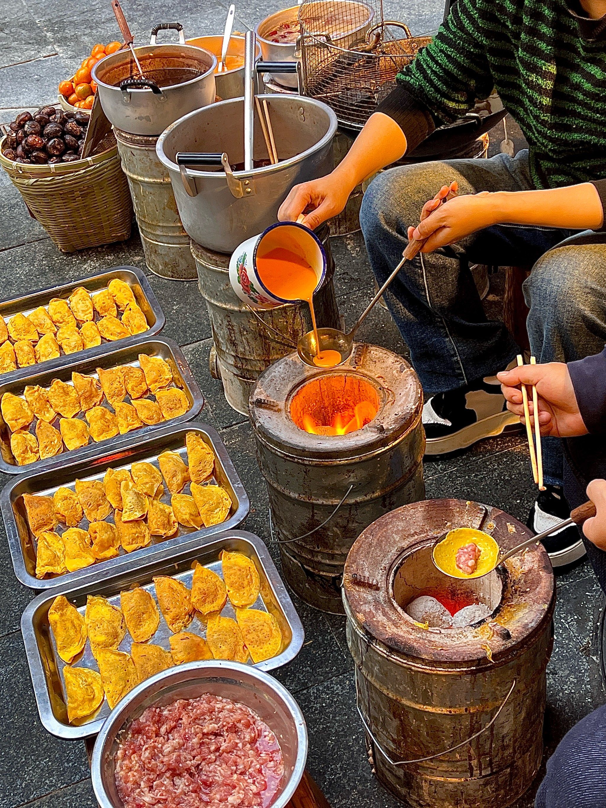 长沙市中心地道老长沙小吃!