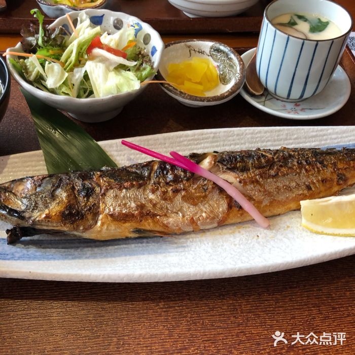 有喜屋·深夜食堂(北京西路店)烤青花鱼套餐图片